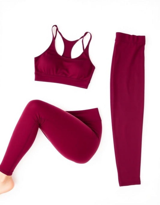 Matching Fitness Set - Sports Bra + Leggings
