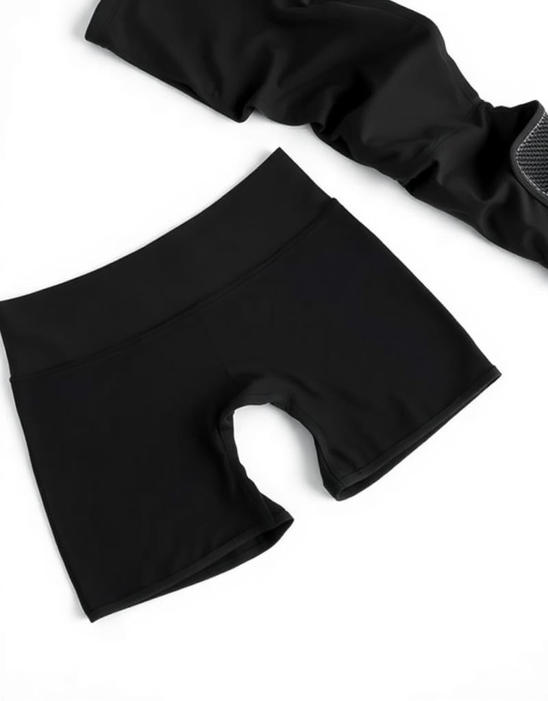 High-Waisted Fitness Shorts